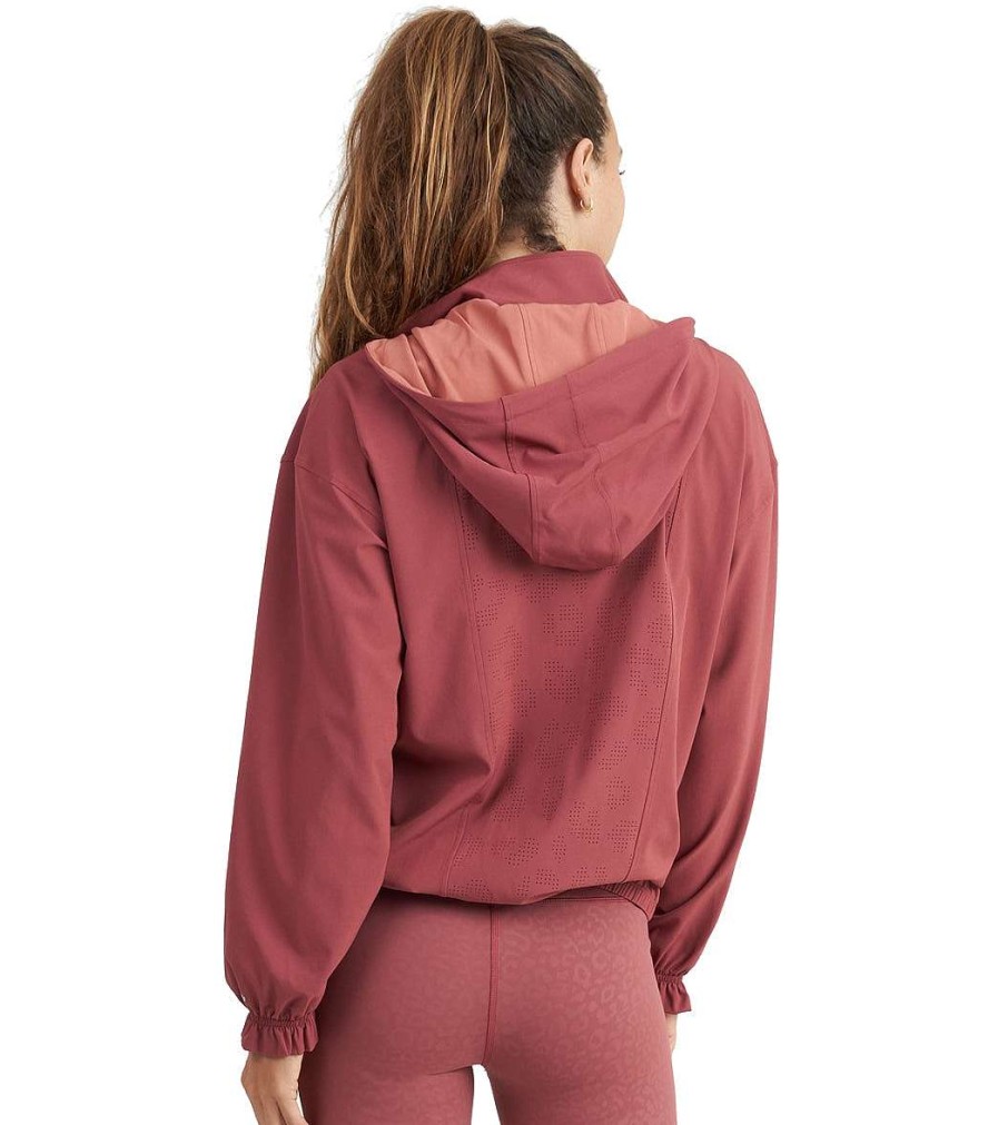 Clothing Thrive Societe Yoga Jackets & Sweatshirts | Perforated Windbreaker