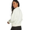 Clothing Varley Yoga Jackets & Sweatshirts | Roselle Half Zip Fleece Egret