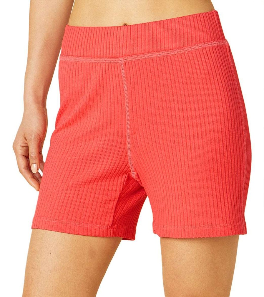 Clothing Beyond Yoga Yoga Shorts | Hot Short Fresh Coral