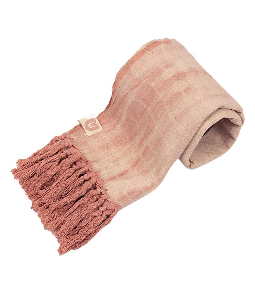 Yoga Mats & Props Oko Living | Yoga Towel Rose Quartz Shibori