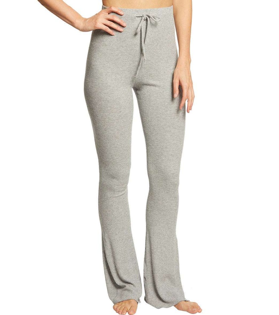 Clothing Spiritual Gangster Yoga Pants | High Rise Bell Pants Medium Heather Grey