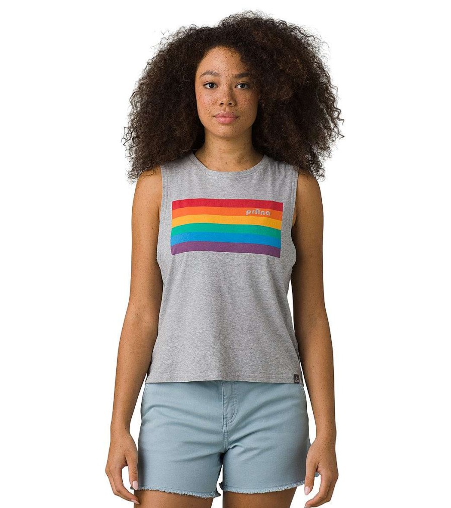 Clothing prAna Yoga Tops | Organic Graphic Tee Terra One Line