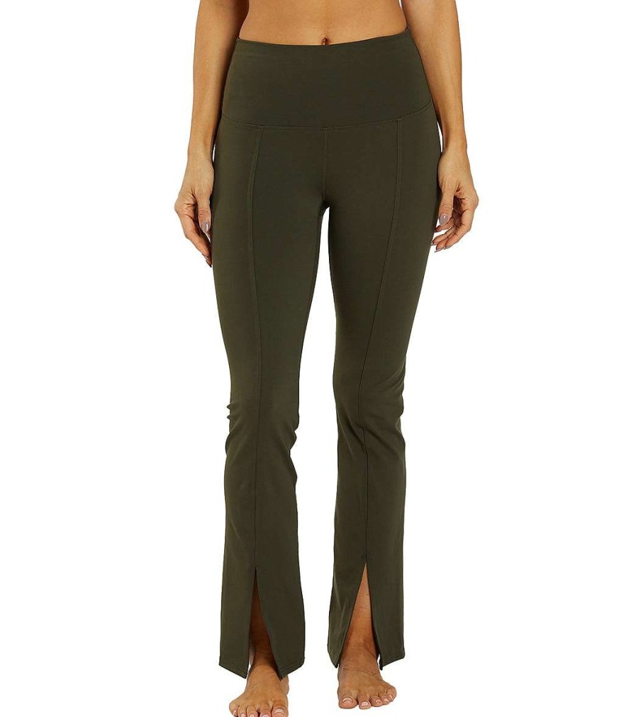 Clothing Zobha Yoga Pants | Daily Front Slit Pant Rosin