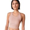 Clothing Sweaty Betty Yoga Sports Bras | Super Soft Dance Crop Ash Pink