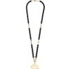 Accessories Zenzii | Porcelain & Resin Beaded Pendant Necklace