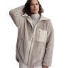 Clothing Varley Yoga Jackets & Sweatshirts | Myla Zip Through Jacket Chateau Grey/Sandshell