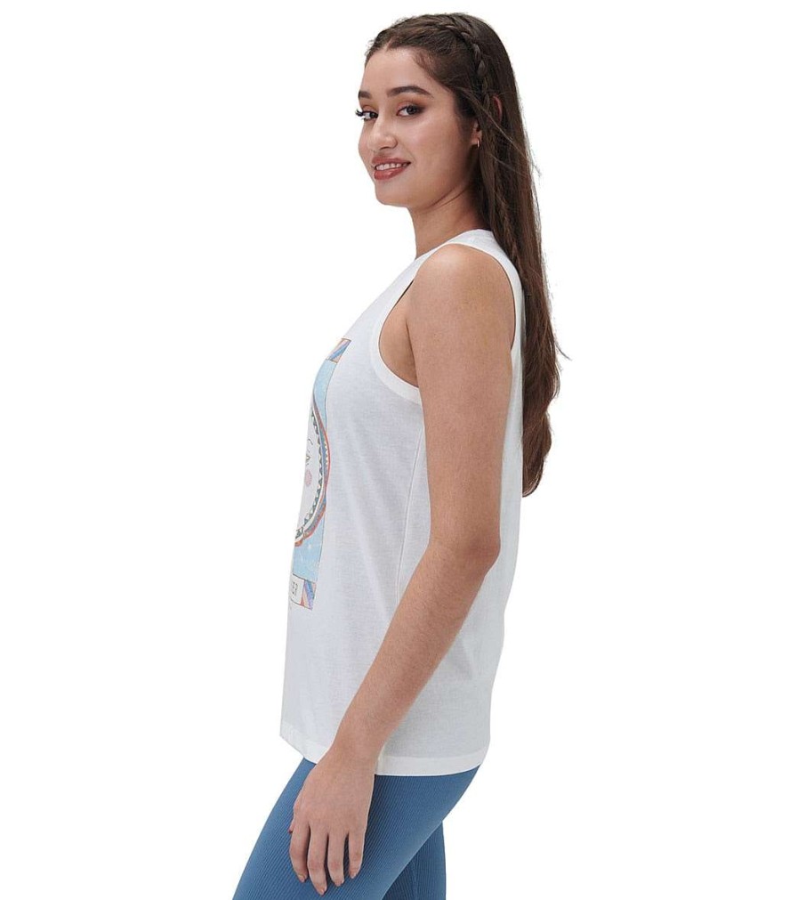 Clothing Spiritual Gangster Yoga Tops | Star Voyager Essential Tank Stone