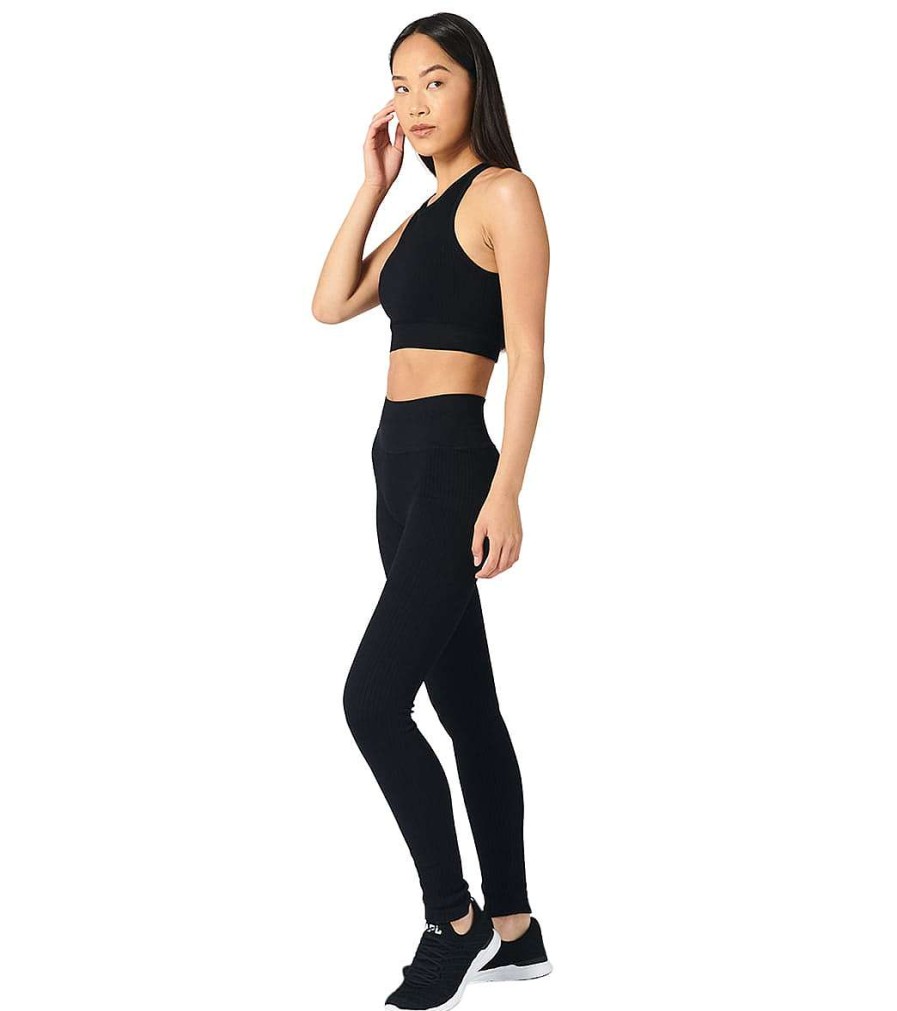 Clothing NUX Yoga Leggings | 3X2 Yoga Leggings Black