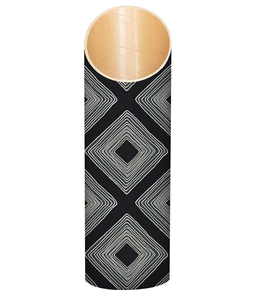 Yoga Mats & Props Mache | Homi Yoga Mat Storage Tube | Rhombi Black, White