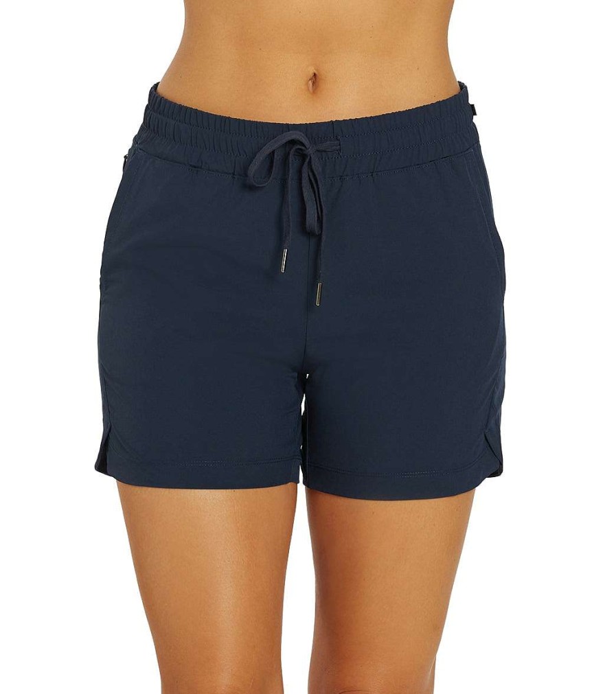 Clothing Marika Yoga Shorts | Libby Short Navy Blazer