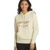 Clothing Spiritual Gangster Yoga Jackets & Sweatshirts | Happiness Classic Kangaroo Pocket Hoodie Creamy Stone