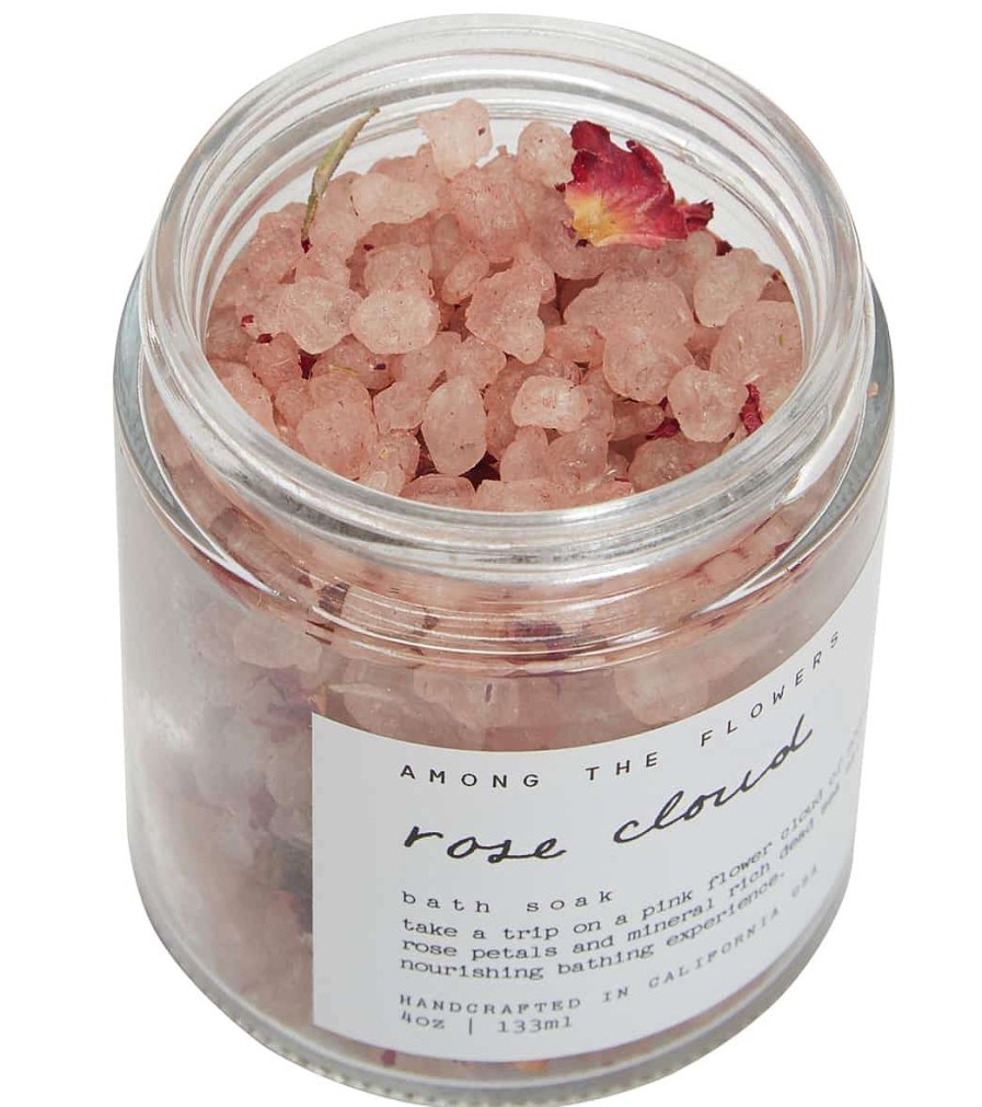 Home & Wellness Among The Flowers | Rose Cloud Sea Salt + Rose Bath Soak