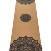 Yoga Mats & Props Yoga Design Lab | Mandala Cork Mat 70" 3.5Mm Black