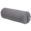 Yoga Mats & Props Gaiam | Round/Tube Bolster Grey