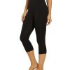 Clothing Marika Yoga Leggings | Brooke High Rise Tummy Control Capri