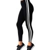 Clothing Tavi Yoga Leggings | High Waisted 7/8 Stripe Tight