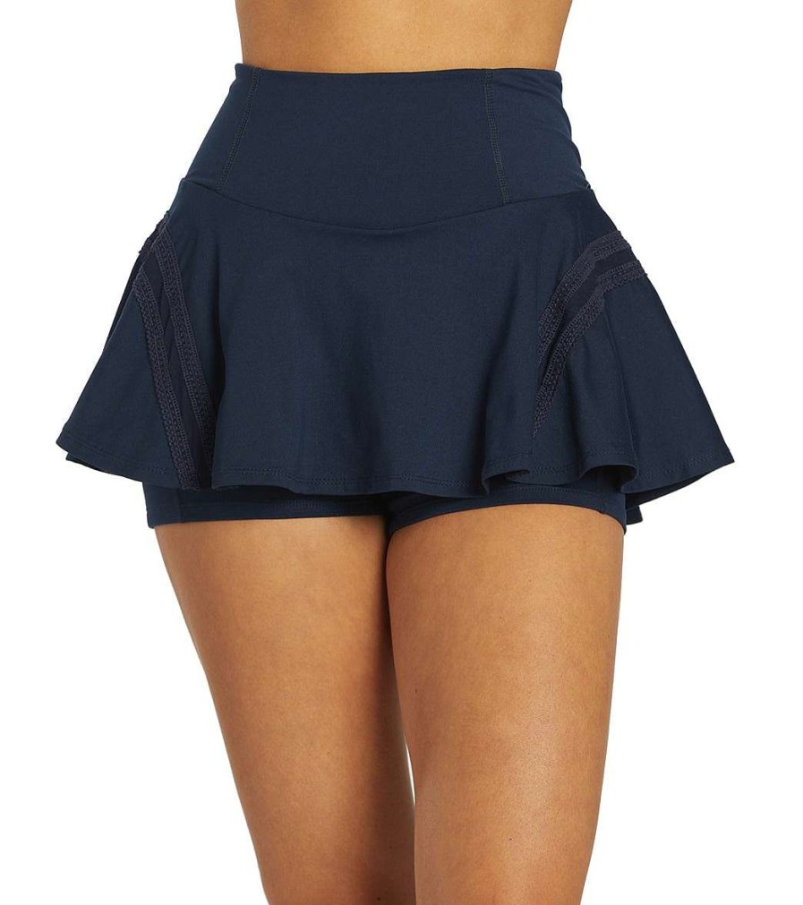 Clothing Free People Yoga Dresses & Skirts | Check Out My Topskin Skort Midnight Navy