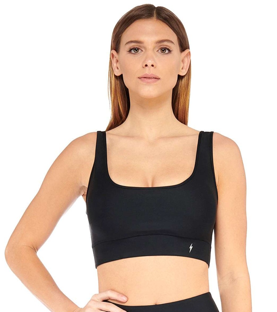 Clothing Electric Yoga Yoga Sports Bras | Star Light Star Bright Bra Navy