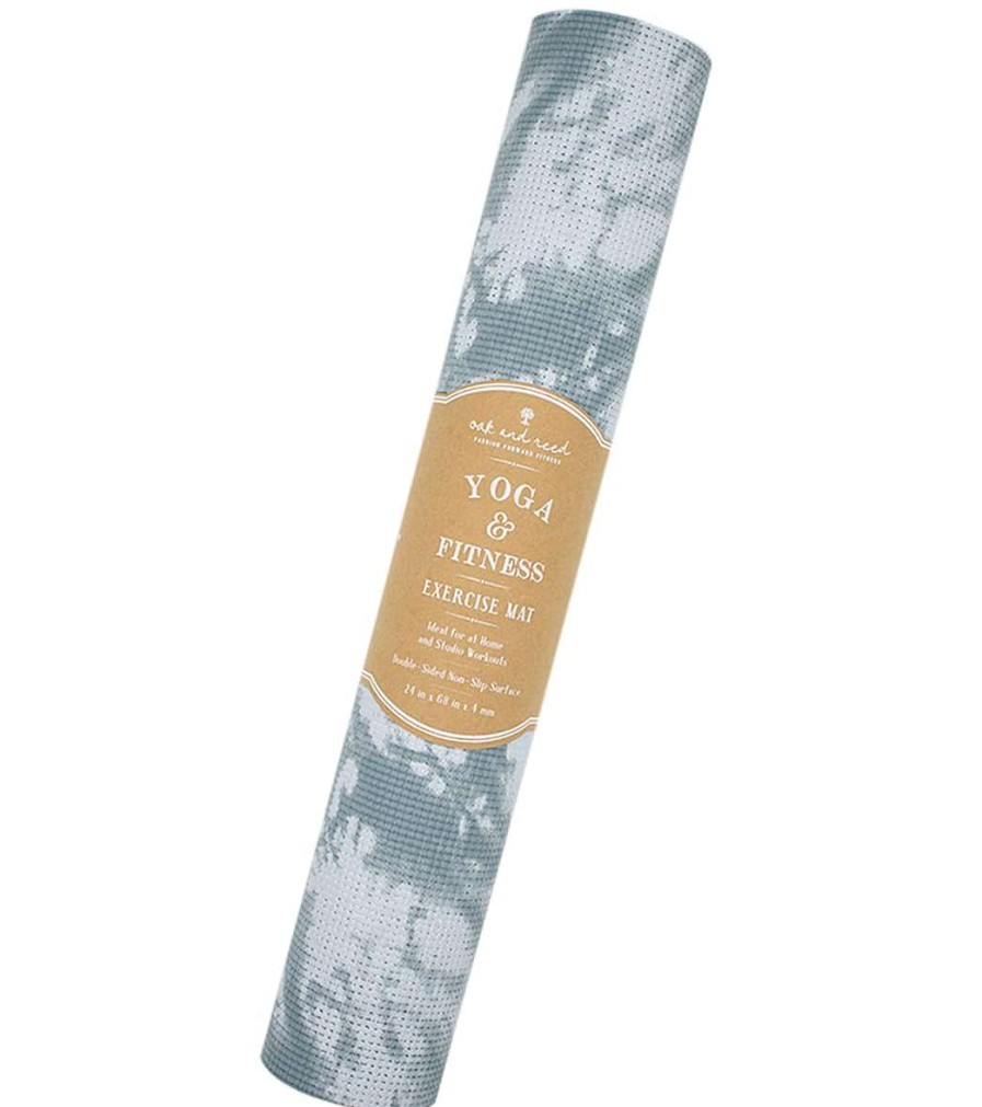 Yoga Mats & Props Oak and Reed | 4Mm Yoga Mat, Tie Dye Medallion