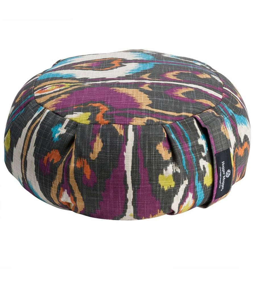 Yoga Mats & Props Hugger Mugger | Zafu Printed Yoga Meditation Cushion