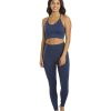 Clothing Spiritual Gangster Yoga Sports Bras | Icon T-Back Sports Bra Faded Navy