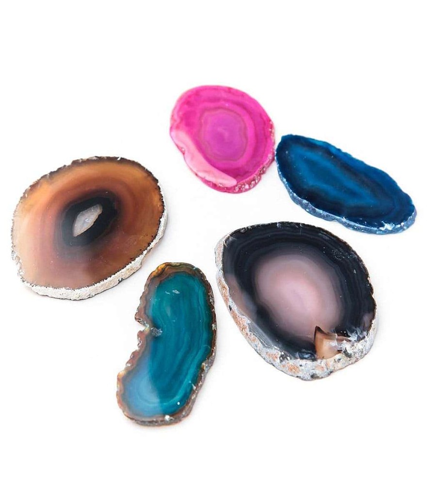 Home & Wellness SoulMakes | Assorted Agate Slices