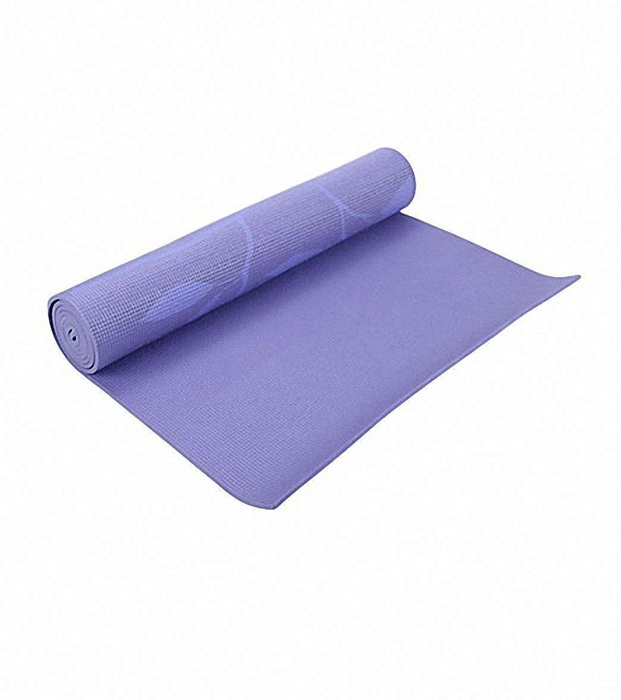 Yoga Mats & Props Gaiam | Ash Leaves Premium Yoga Mat 68" 5Mm Lavender