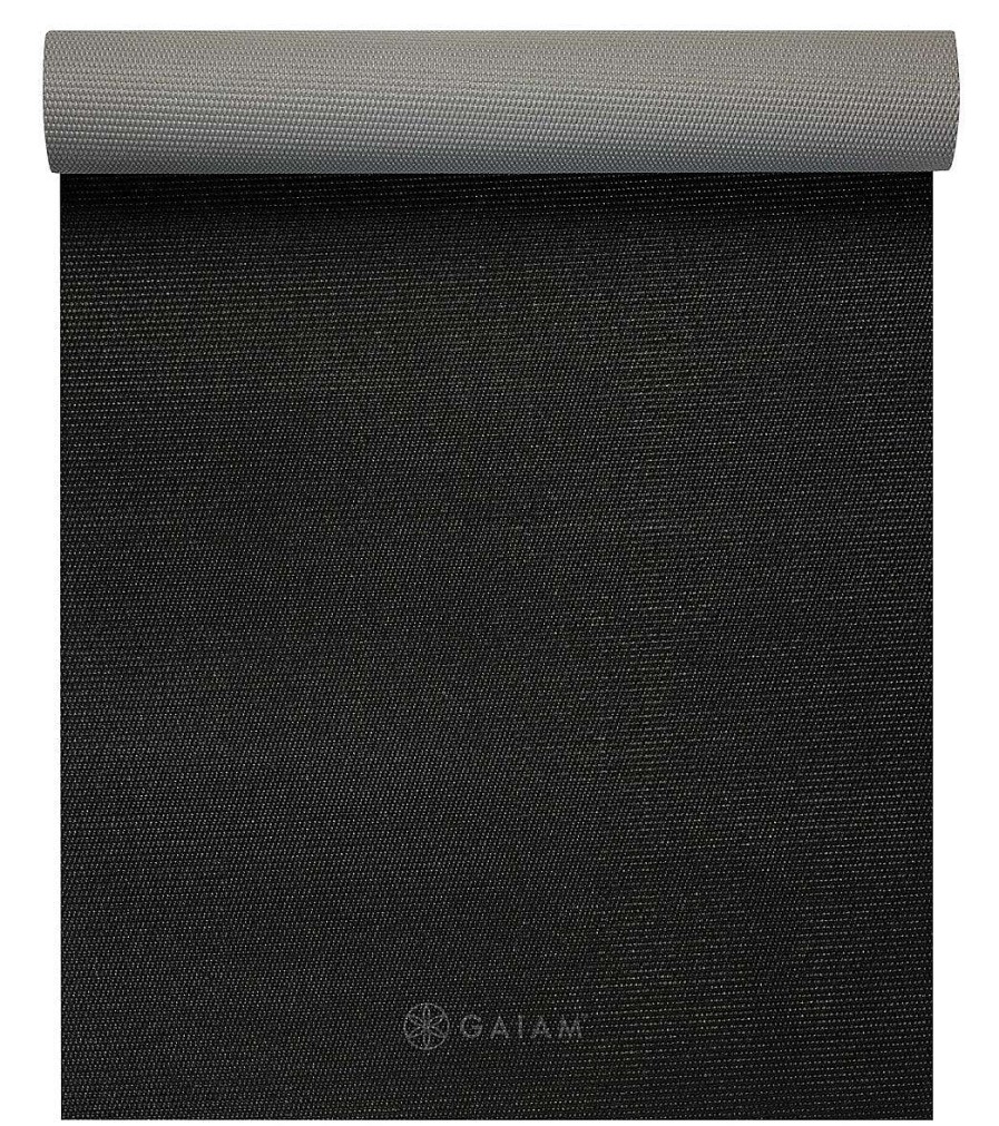 Yoga Mats & Props Gaiam | 2-Color Yoga Mat, 4Mm Granite Storm