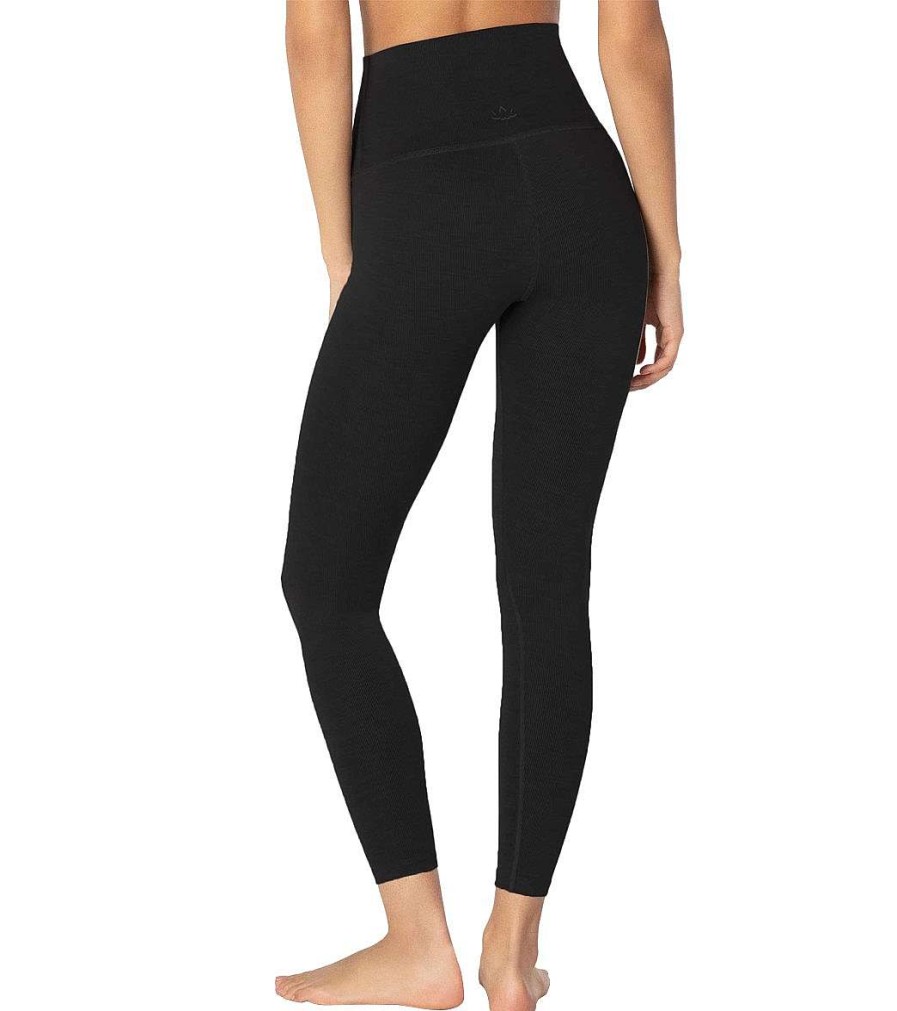 Clothing Beyond Yoga Yoga Leggings | Heather Rib High Waisted 7/8 Yoga Leggings