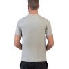 Clothing Rhone Men'S Yoga Shirts | Men'S Reign Short Sleeve Shirt Light Gray Heather