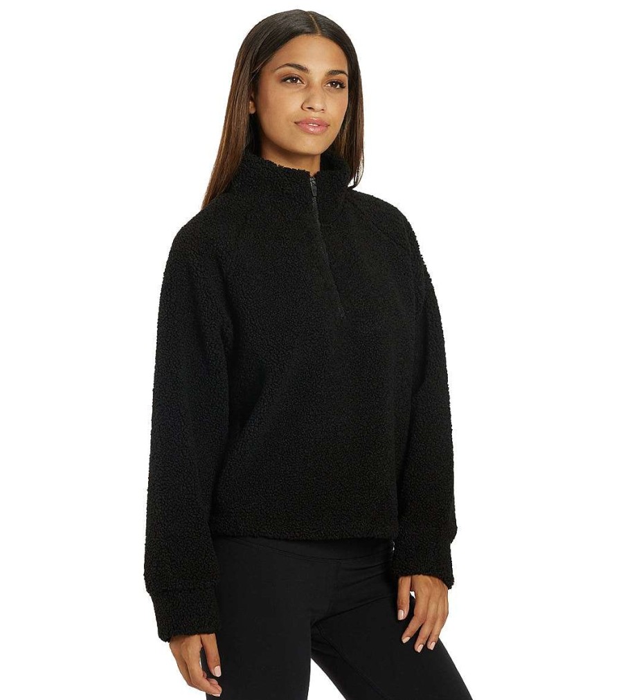 Clothing Year of Ours Yoga Jackets & Sweatshirts | The Lucia Half Zip