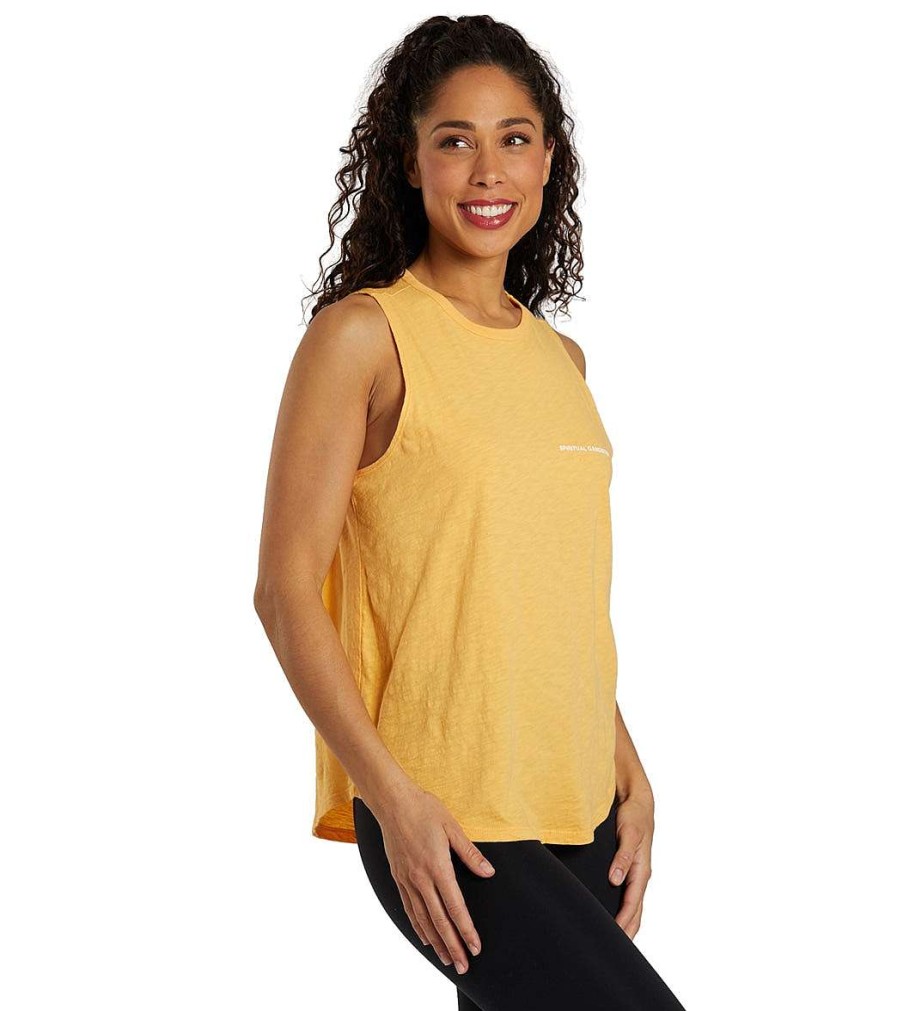 Clothing Spiritual Gangster Yoga Tops | Double Twist Tank