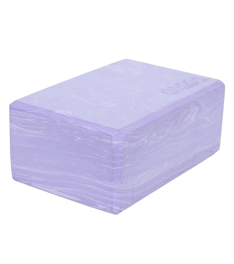 Yoga Mats & Props Yoga Design Lab | Recycled Foam Yoga Block Lavender