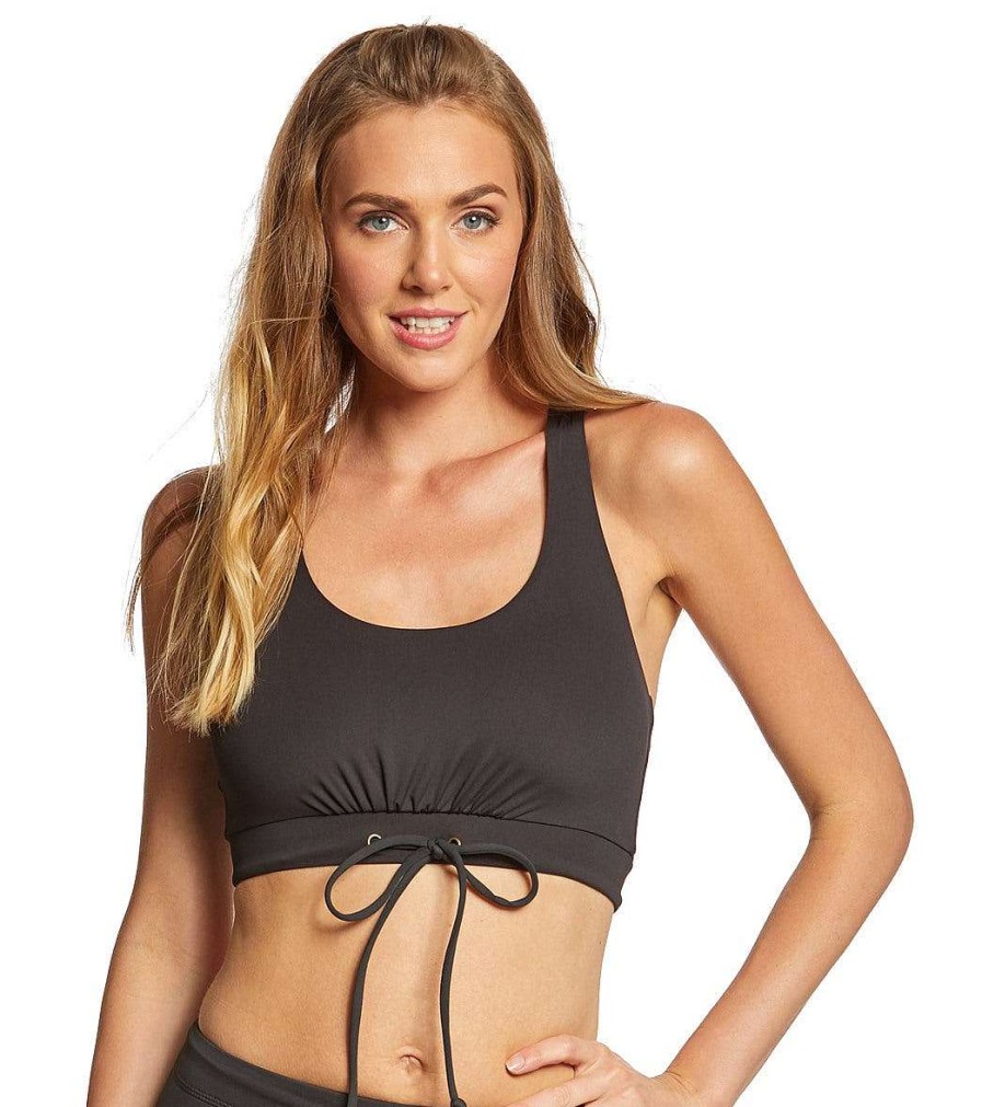 Clothing Strut-This Yoga Sports Bras | Gigi Yoga Sports Bra Black