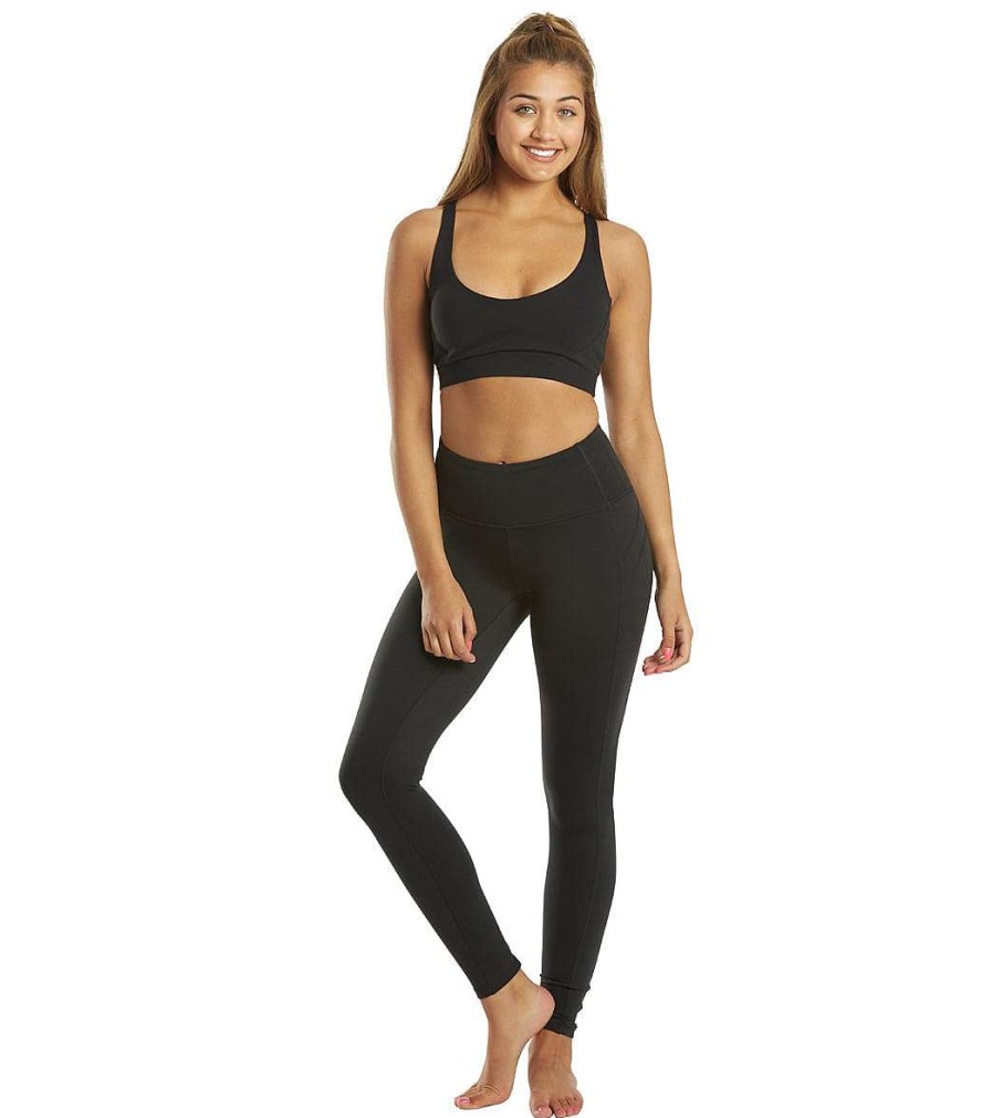 Clothing prAna Yoga Leggings | Paiz Yoga Leggings Black