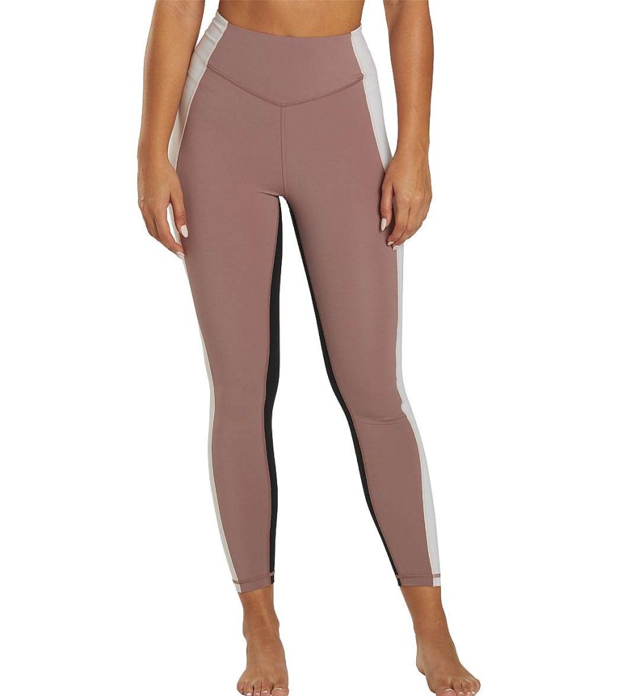 Clothing Spiritual Gangster Yoga Leggings | Embody Dream Tech Eco Jersey Legging Rich Mauve