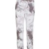 Clothing Free People Yoga Pants | Work It Out Tie Dye Joggers Black Combo