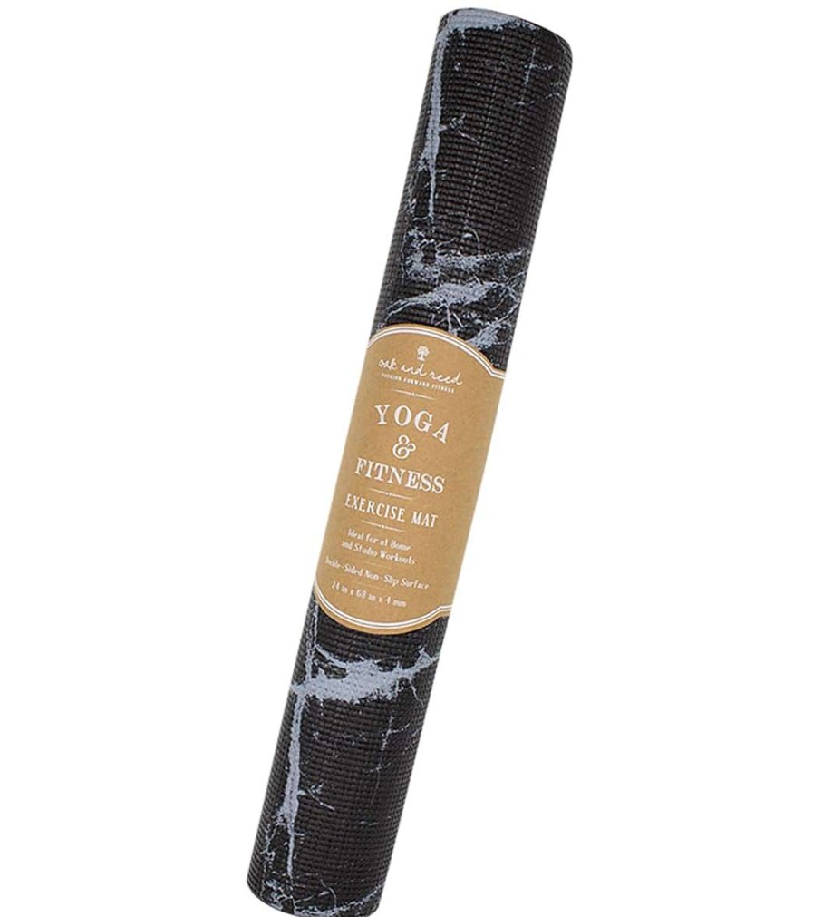 Yoga Mats & Props Oak and Reed | 4Mm Yoga Mat, Marble