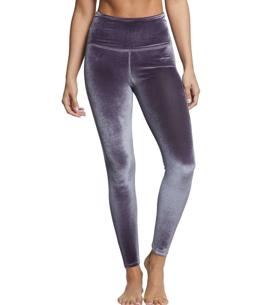 Clothing Beyond Yoga Yoga Leggings | Velvet Motion High Waisted 7/8 Yoga Leggings