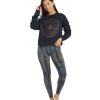 Clothing Spiritual Gangster Yoga Jackets & Sweatshirts | Zodiac Cal Mazzy Pullover Sweater Sapphire