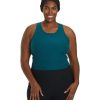 Clothing Beyond Yoga Yoga Support Tanks | Plus Size Spacedye Focus Cropped Tank