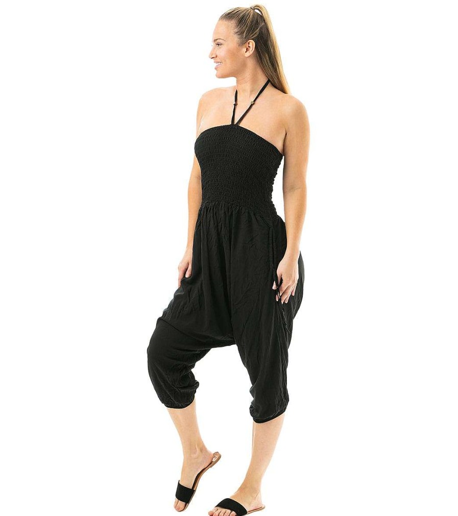 Clothing Buddha Pants Yoga Leotards & Jumpsuits | Key West Convertible Jumper