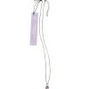 Accessories GeoCentral | Amethyst Pendant Necklace Pewter And Amethyst