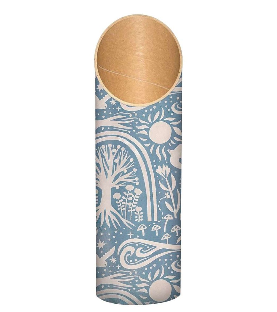 Accessories Mache | Homi Yoga Mat Storage Tube | Cosmos Blue, White