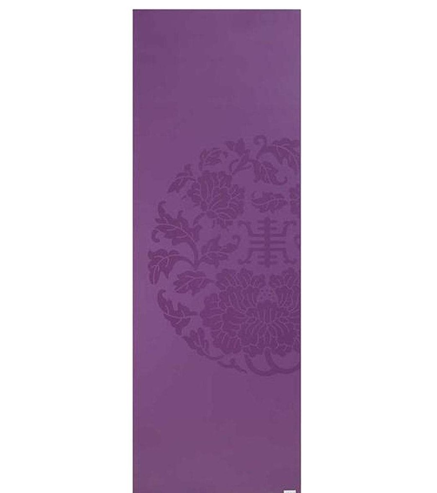 Yoga Mats & Props Gaiam | Performance Dry-Grip Yoga Mat 68" 5Mm Purple