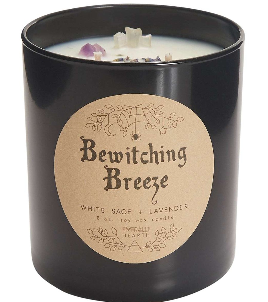 Home & Wellness Emerald Hearth | Bewitching Breeze Black