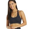 Clothing Spiritual Gangster Yoga Sports Bras | Verve Sports Bra Sapphire Zodiac Shimmer