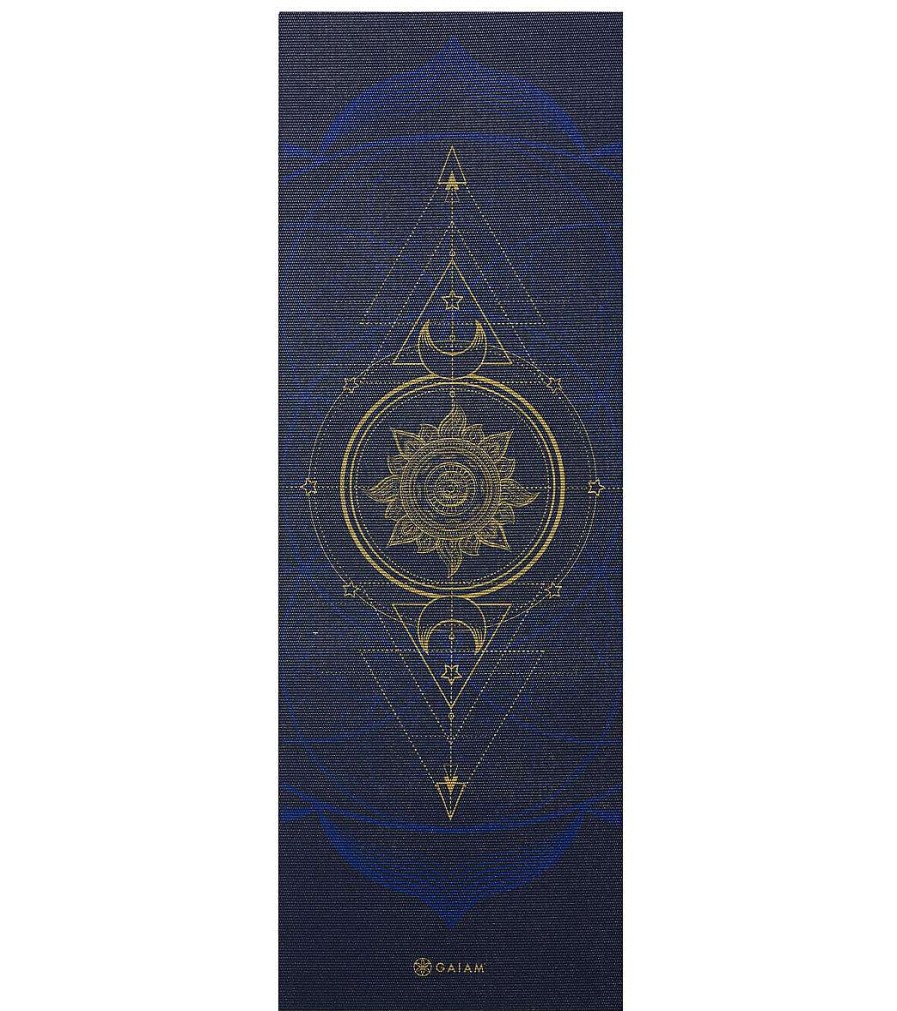 Yoga Mats & Props Gaiam | Metallic Yoga Mat 68" 6Mm Solar