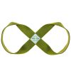 Yoga Mats & Props Infinity Strap | Organic Bamboo Medium 16" Yoga Strap Olive