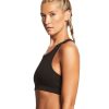 Clothing Spiritual Gangster Yoga Sports Bras | Ballet Rib Bra Black